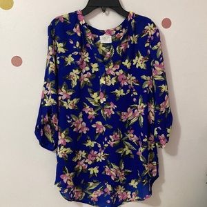 Womens 3/4 Sleeve Blouse